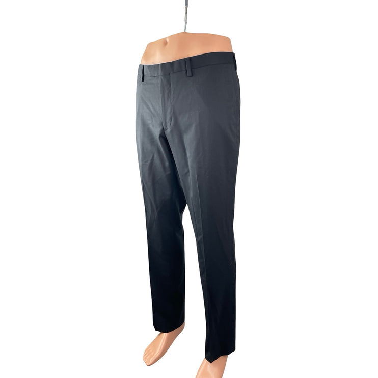 Banana Republic Marzotto Wool High Rise Slim Straight Trousers Dress Pants 32x32