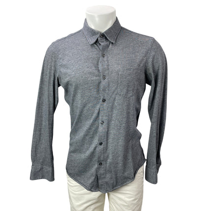 Bonobos Men's Gray Long Sleeves Collared Slim Fit Button Down Shirt Top Size S