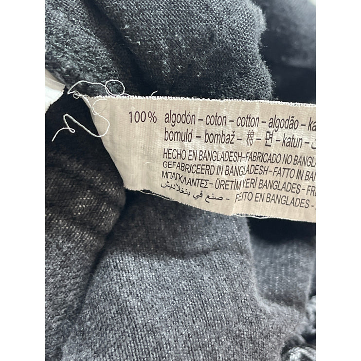 Zara Women's Black High Waisted Frayed Raw Hem Cut Off Denim Jeans Shorts Size 8