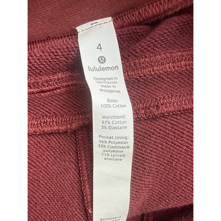 Lululemon Scuba High Rise Yoga Gym Athletic Activewear Jogger Trousers Pants 4