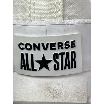 Converse Chuck Taylor All Star Lugged White Round Toe High Top Sneaker Shoes 9.5