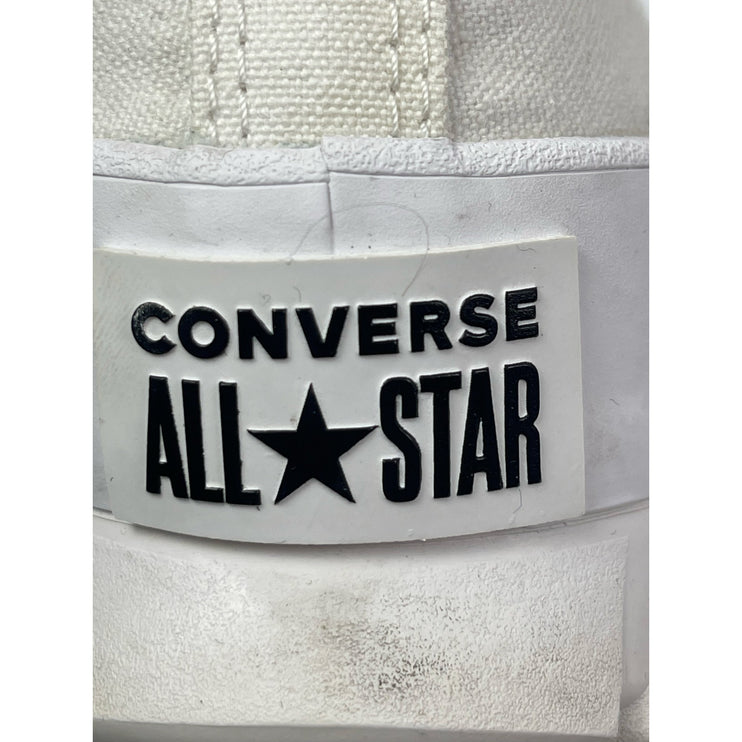 Converse Chuck Taylor All Star Lugged White Round Toe High Top Sneaker Shoes 9.5