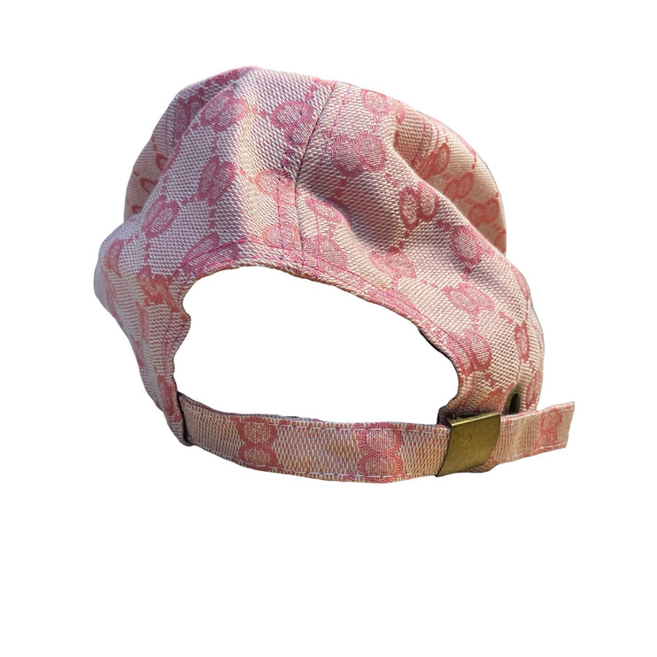 MLB New York Yankees Pink Monogram Adjustable Strap Back Baseball Hat Cap OS