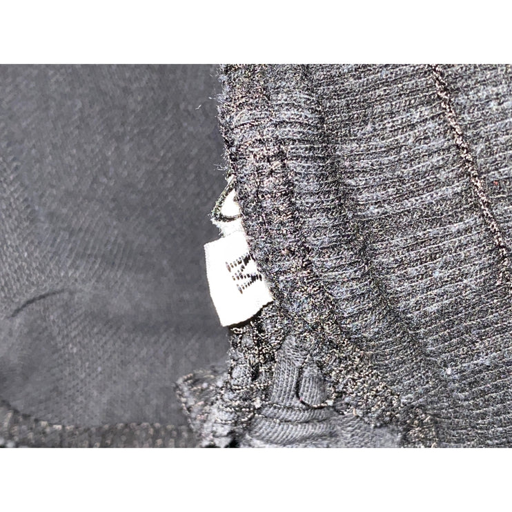 Yidarton Womens Black Striped Trim Drawstring Athletic Jogger Sweat Pants Size M