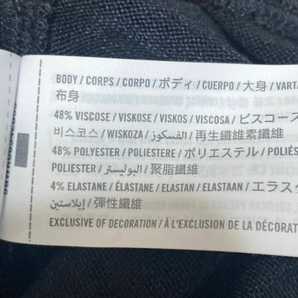 Abercrombie & Fitch Women's Black Crewneck Long Sleeve Tee T-shirt Top Size M