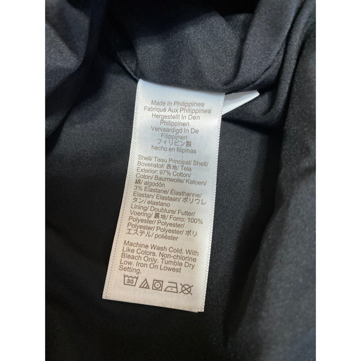 J.Crew Womens Black Square Neck Short Cap Sleeve Zipper Back Mini Sheath Dress 2