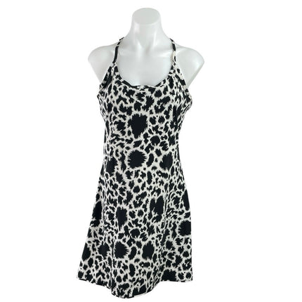 Outdoor Voices The Exercise Black White Built in Short Tennis Golf Dress Size L