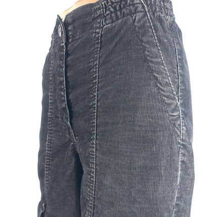 Topshop Women's Black High Rise Wide Leg Baggy Cargo Y2k Denim Jeans Size 0