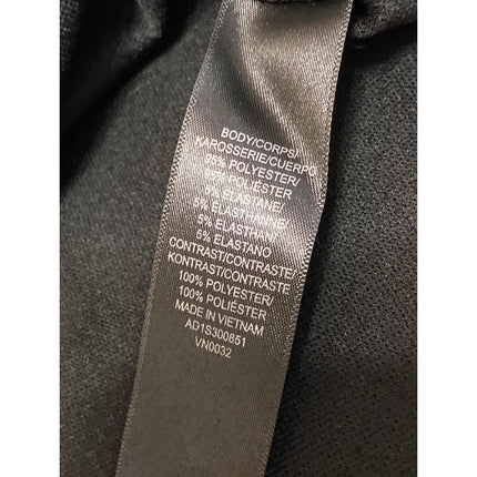 Adrianna Papell Women's Black Collared Layered Long Sleeve Tunic Blouse Top Sz S