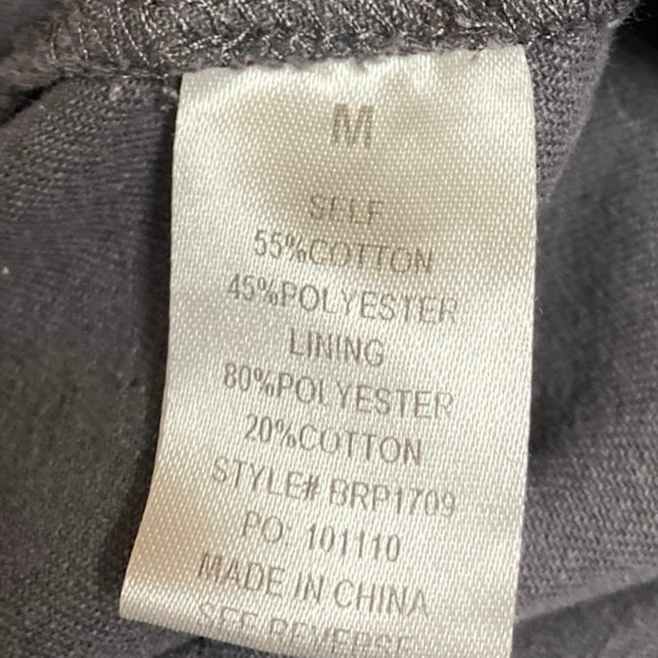 Bailey Rose Gray High Waist Straight Leg Drawstring Cargo Trousers Pants Size M