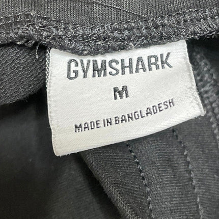 Gymshark Women's Black Elastic High Waist Tapered Trousers Jogger Pants Size M
