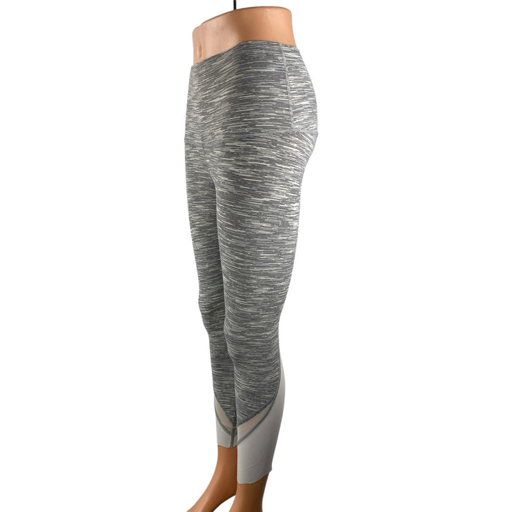 Lululemon Women's Heather Gray Yoga Workout Running Athletic Leggings Pants Sz 4