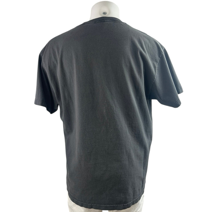 Vintage 80’s Al’s Burger Drive Mens Black Short Sleeve Graphic Tee T-Shirt Top L