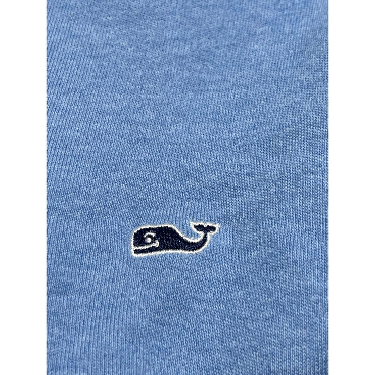 Vineyard Vines Men's Blue Quarter Zip High Neck Long Sleeve Sweater Top Size S