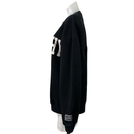 The Mayfair Group Empathy Always Black Long Sleeves Crewneck Sweatshirt Top M/L