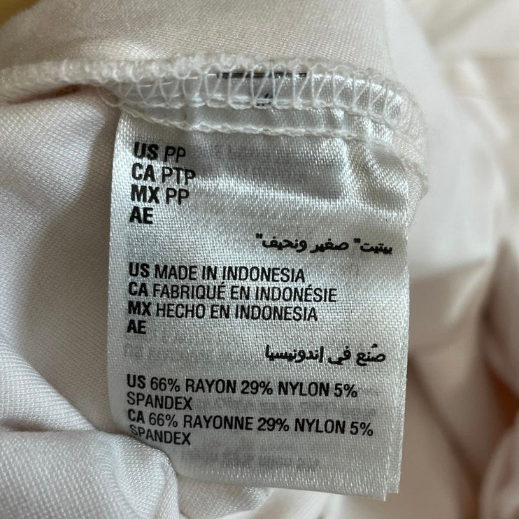 Alfani Ivory Yoga Athletic Activewear Lounge Slim Tapered Trousers Pants PP/XSP