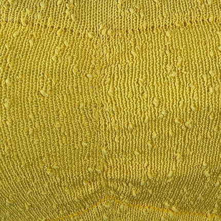NEW Casablanca Women Yellow Strapless Textured Tube Bandeau Crop Top Size S