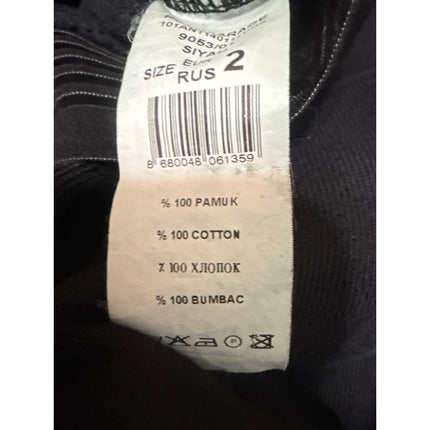 Polo Garage Long Sleeve Crew Neck Crop Yoga Athletic Activewear Sweatshirt Top 2