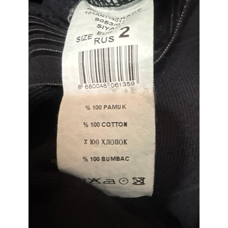 Polo Garage Long Sleeve Crew Neck Crop Yoga Athletic Activewear Sweatshirt Top 2