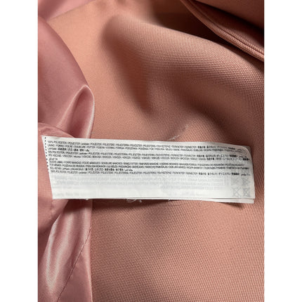 MNG Mango Women's Pink Double Breasted Peak Lapel Blazer Coat Jacket Size 6