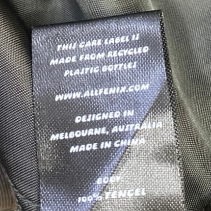 All Fenix Women's Black Straight Wide Leg High Waist Cargo Trousers Pants Size S