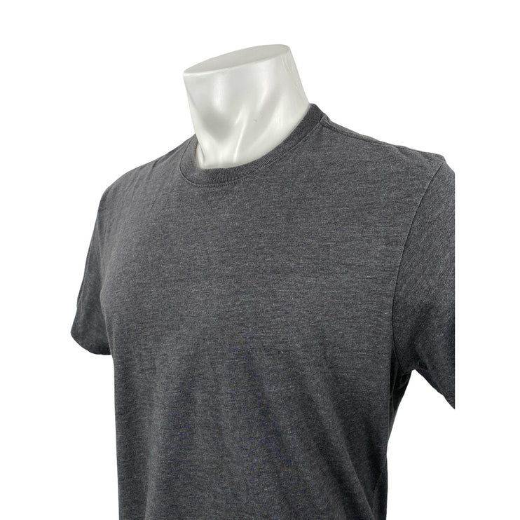 Billabong Men's Black Gray Short Sleeve Crew Neck Basic T Shirt Tee Top Size M