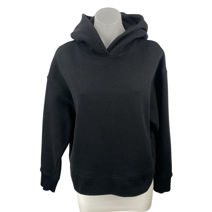 Zara Women's Black Yoga Gym Athletic Activewear Sweater Hoodie Sweatshirt Top M