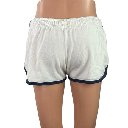 Brandy Melville Lisette White Casual Lounge Athletic Activewear Track Shorts S