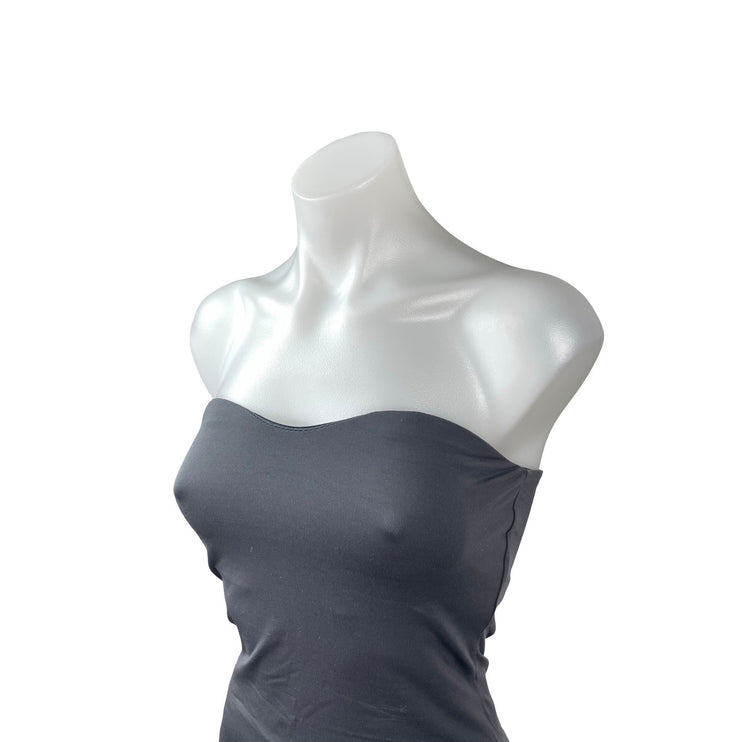 Kookai Women's Black Sleeveless Sweetheart Strapless Tube Bandeau Blouse Top 2