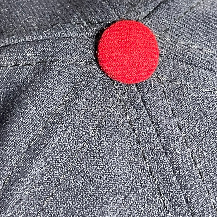 New Era Atlanta Braves On-Field 59Fifty Navy/ Red Embroidered Fitted Cap Hat 7.5