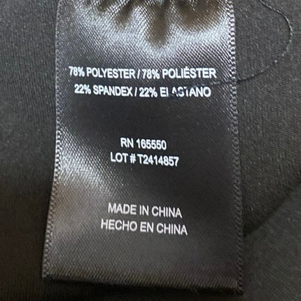 32 Degrees Heat Black High Waisted Activewear Workout Yoga Leggings Pants Size L