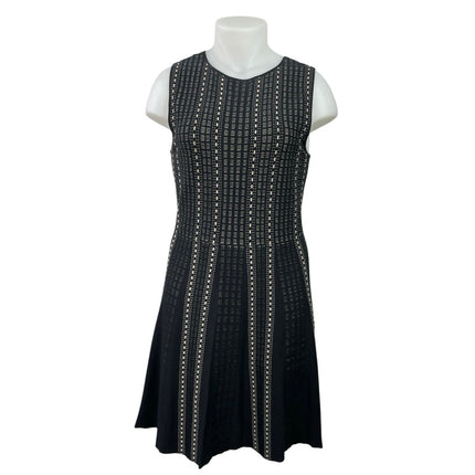 Luxe by Carmen Marc Valvo Sleeveless Mini Tank Skater Flare A-Line Dress Size XL