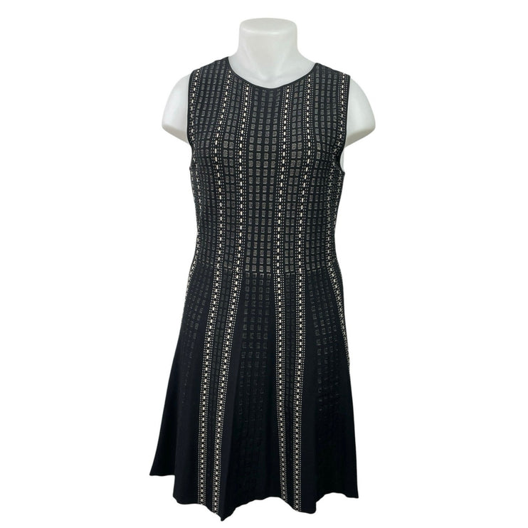 Luxe by Carmen Marc Valvo Sleeveless Mini Tank Skater Flare A-Line Dress Size XL