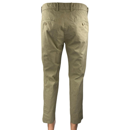 Gap Men's Beige Tan Khaki Slim Straight Leg Chino Trousers Pants Size 32x30