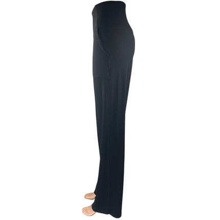 Lululemon Women's Blue Rib Knit Straight Leg Fitness Trousers Leggings Pants 4
