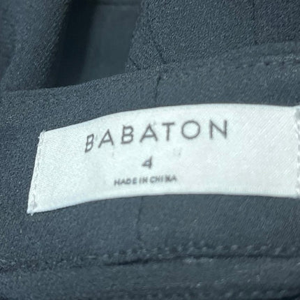 Aritzia Babaton Women's Black Long Sleeve Shawl Collar Open Blazer Coat Jacket 4