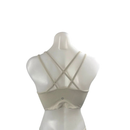 Lululemon Ribbed Sleeveless Yoga Gym Athletic Activewear Tank Sports Bra Top 2