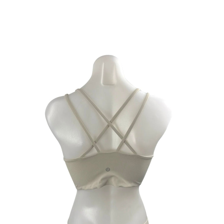 Lululemon Ribbed Sleeveless Yoga Gym Athletic Activewear Tank Sports Bra Top 2
