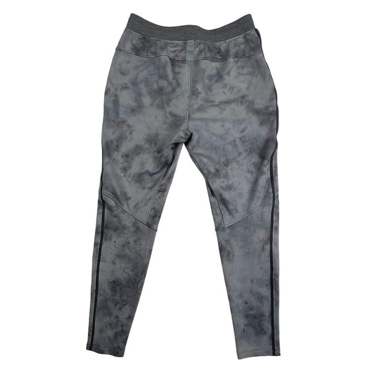 Lululemon Men’s Gray Tie Dye Drawstring Athletic Joggers Swear Pants Size XS