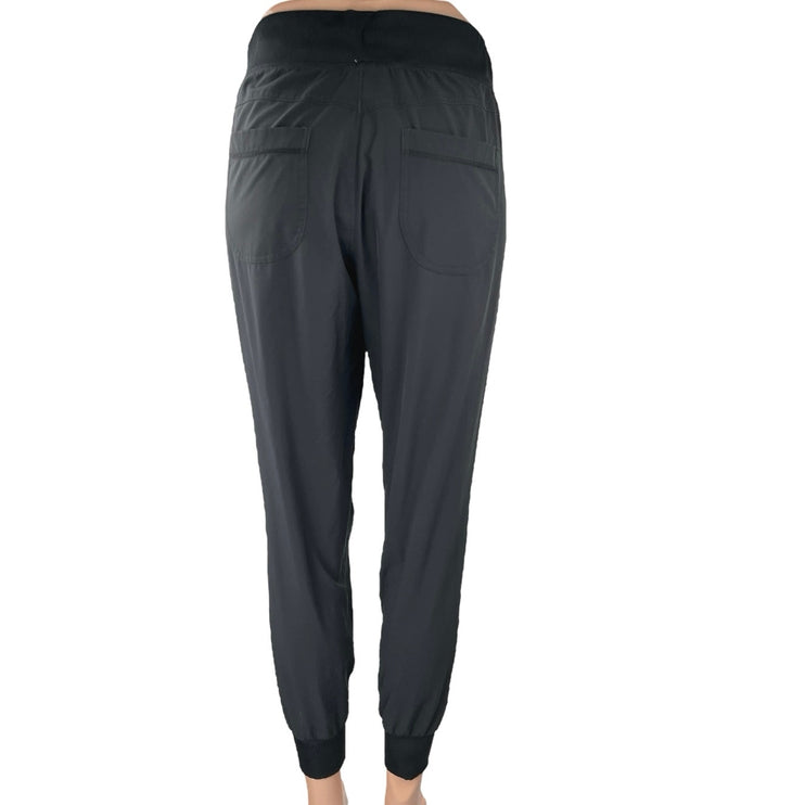 Athleta Women's Black High Rise Drawstring Athletic Jogger Sweat Pants Size 4