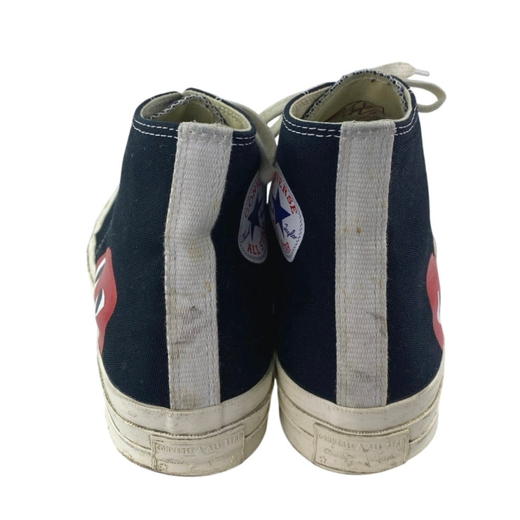 Converse Chuck Taylor x Comme des Garcons Play Men's Black High Top Sneakers 11