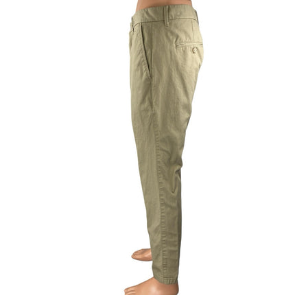 Gap Men's Beige Tan Khaki Slim Straight Leg Chino Trousers Pants Size 32x30
