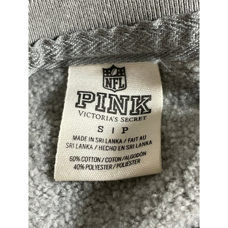 Victoria's Secret Pink x NFL New York Jets Sequin Long Sleeve Sweatshirt Top S