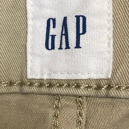 Gap Essential Khaki Mens Beige 7" Straight Leg Performance Golf Chino Shorts 36