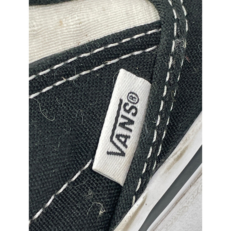 Vans Classic Unisex Black White Casual Skate Slip On Sneakers Shoes Sz 11W/9.5M