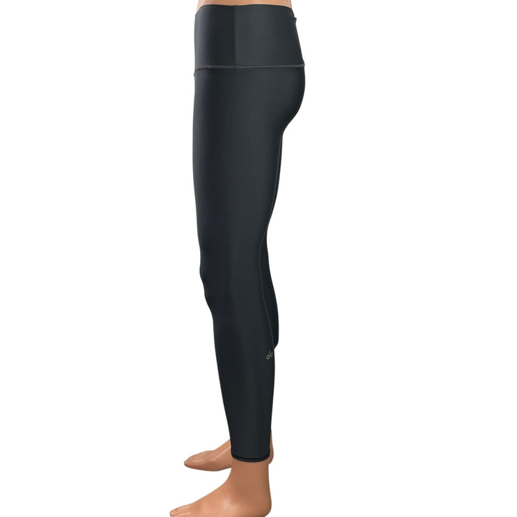 Alo Yoga Airlift Womens Black High-Rise Skinny Activewear Yoga Leggings Pants S