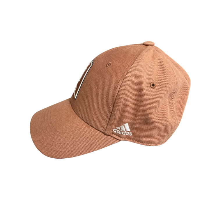 Adidas Aeroready Women's Coral A Patch Running Strapback Athletic Cap Hat OS