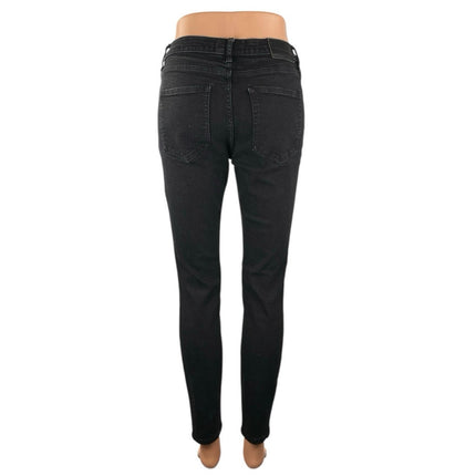 Everlane Women's Black Mid Rise Slim Fit Casual Ankle Skinny Denim Jeans Size 29