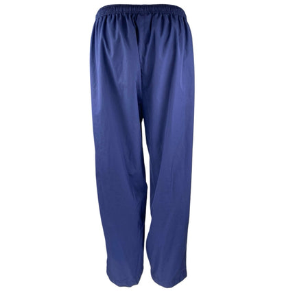 Champion Women's Blue Elastic Waist Windbreaker Activewear Gym Sweatpants Size L