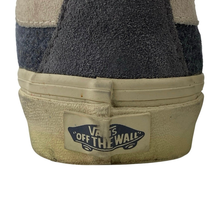 VANS SK8-HI Unisex Blue Gray Suede Lace Up Skateboard Sneakers Shoes M 5.5/ W 7